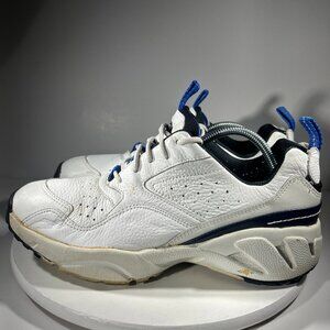 Rockport Prowalker Mens Size 12 Shoes White Leather Sneakers Pro Walking Walker